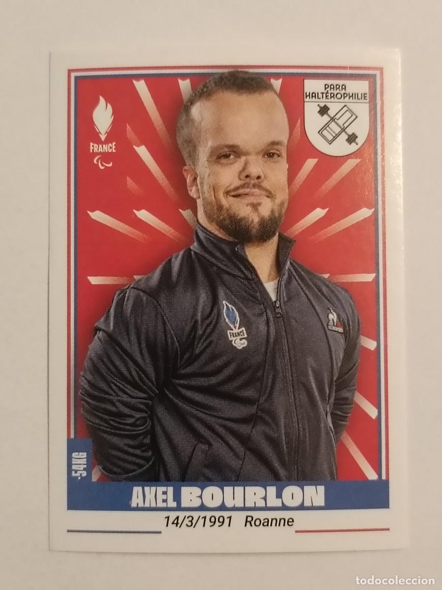 Coleccionismo deportivo: #469 BOURLON (PARAOLIM. HALTEROFILIA) OFICIAL EQUIPO FRANCIA JUEGOS OLIMPICOS PARIS 2024 PANINI