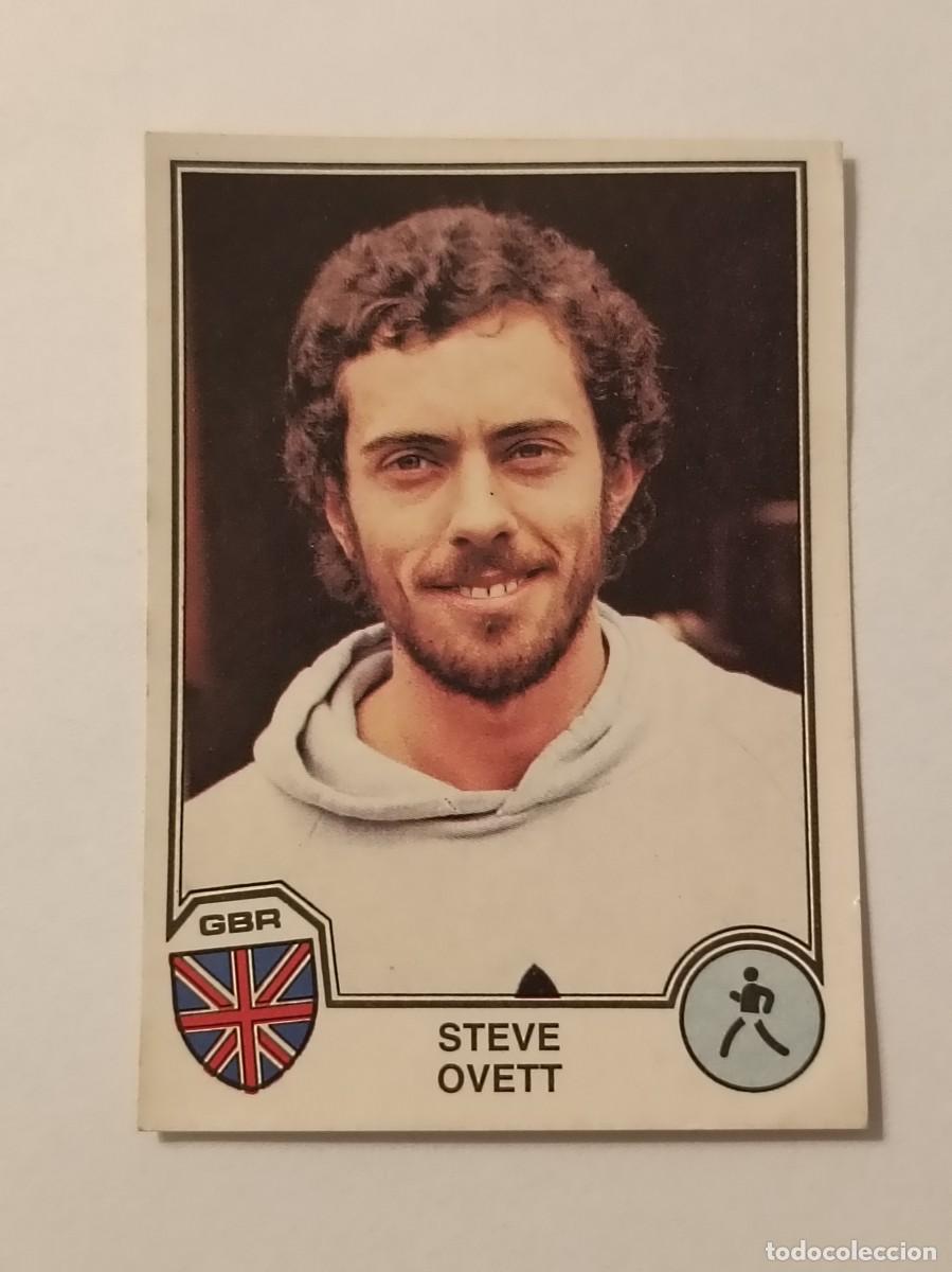 Coleccionismo deportivo: #11 STEVE OVETT (GRAN BRETA&Ntilde;A-ATLETISMO) SPORTS SUPERSTARS EUROFOOTBALL 82 PANINI
