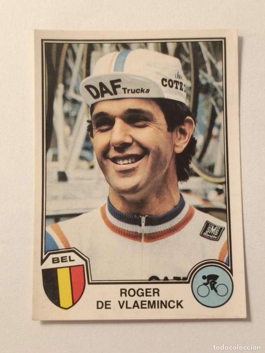 Coleccionismo deportivo: #84 ROGER DE VLAEMINCK (BELGICA-CICLISMO) SPORTS SUPERSTARS EUROFOOTBALL 82 PANINI