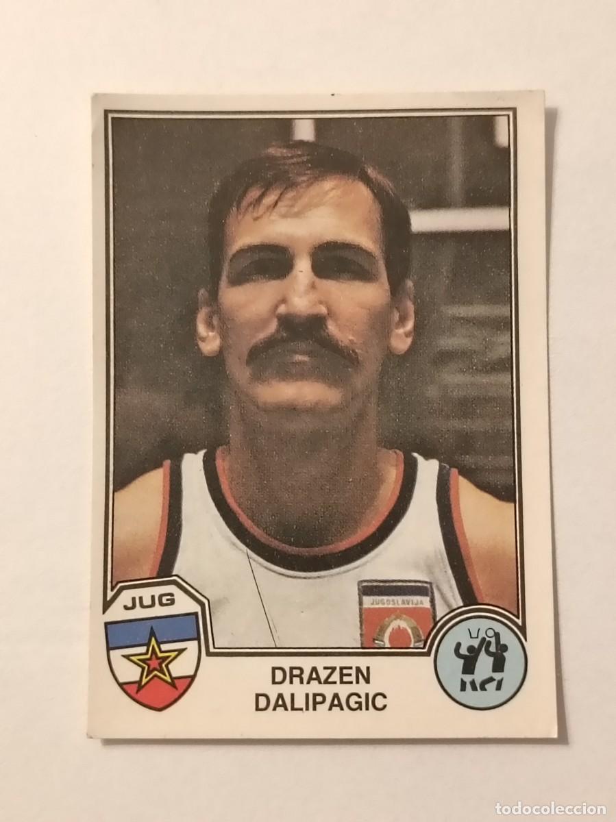 Coleccionismo deportivo: #51 DRAZEN DALIPAGIC (YUGOSLAVIA-BALONCESTO) SPORTS SUPERSTARS EUROFOOTBALL 82 PANINI