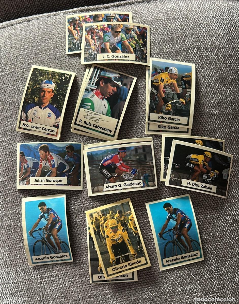 Coleccionismo deportivo: CROMOS CICLISMO LA VUELTA CICLISTA DE BIMBO LOTE 17 CROMOS