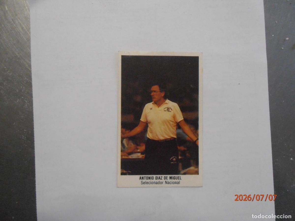 Coleccionismo deportivo: Antonio D&iacute;az Miguel - 130 - Baloncesto