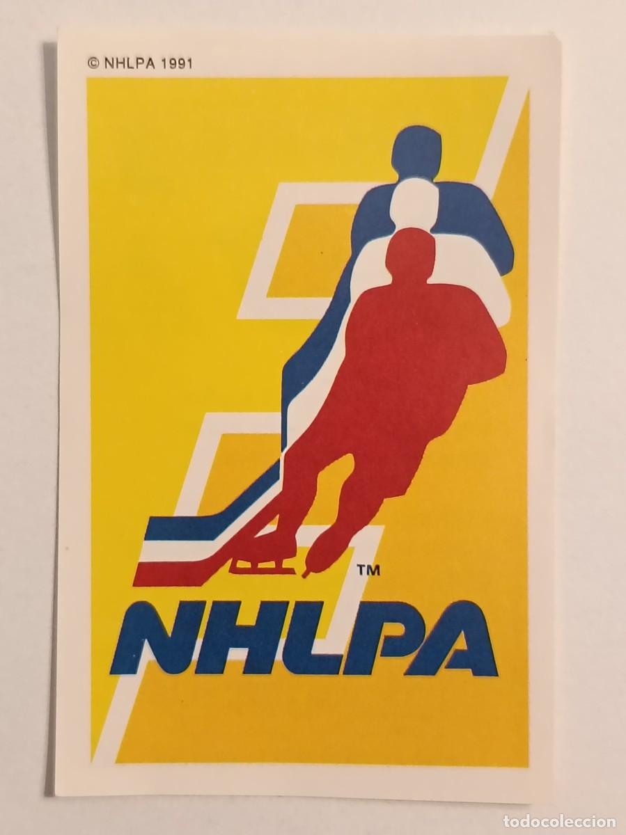 Coleccionismo deportivo: #2 LOGO (NHLPA) HOCKEY HIELO NHL 91/92 PANINI