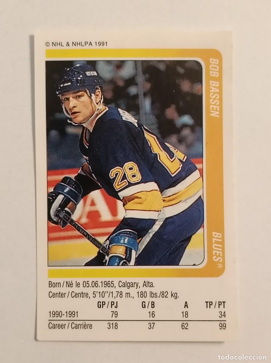 Sammelleidenschaft Sport: #29 BOB BASSEN (SAINT LOUIS BLUES) HOCKEY HIELO NHL 91/92 PANINI