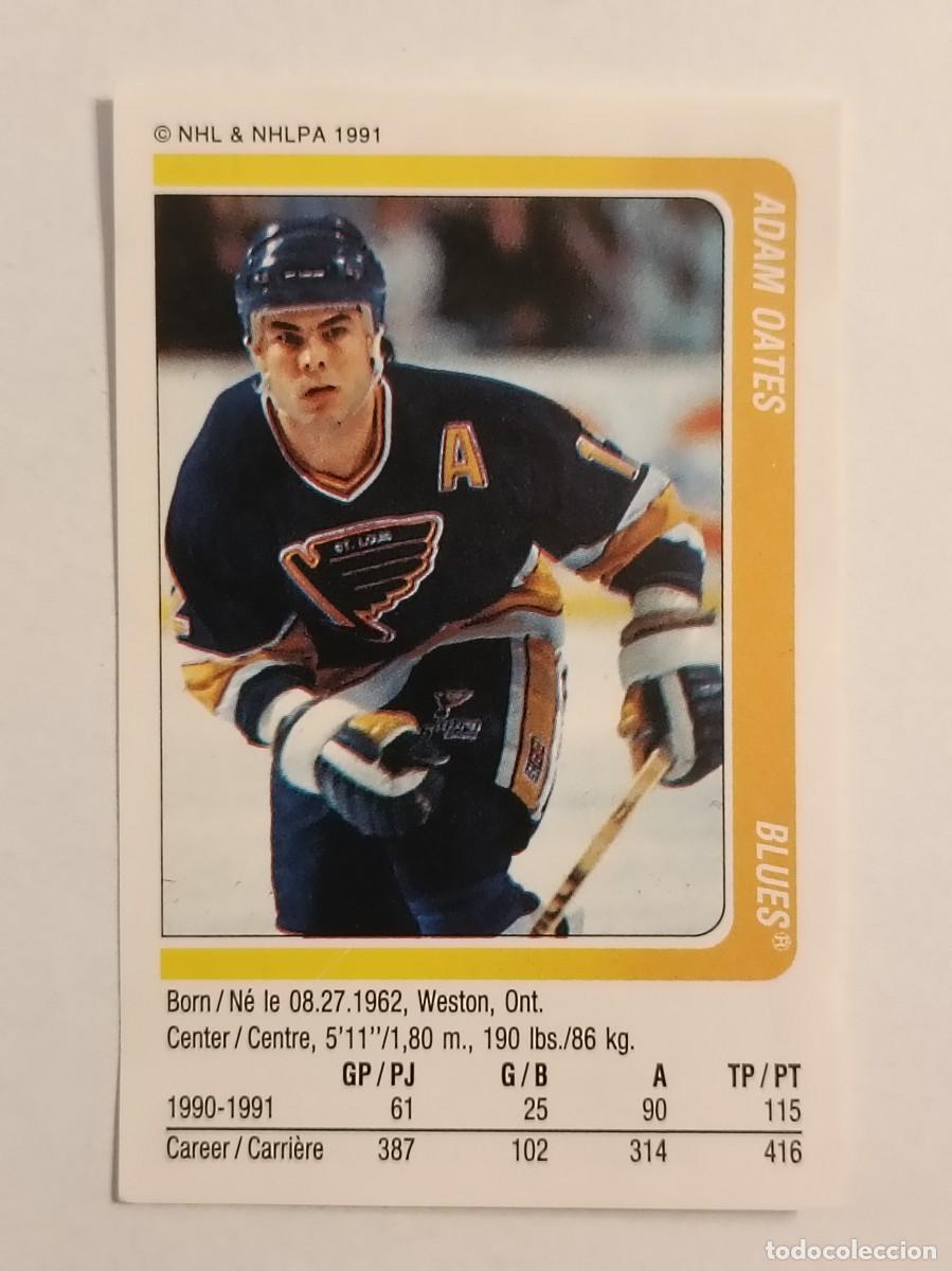 Sammelleidenschaft Sport: #31 ADAM OATES (SAINT LOUIS BLUES) HOCKEY HIELO NHL 91/92 PANINI