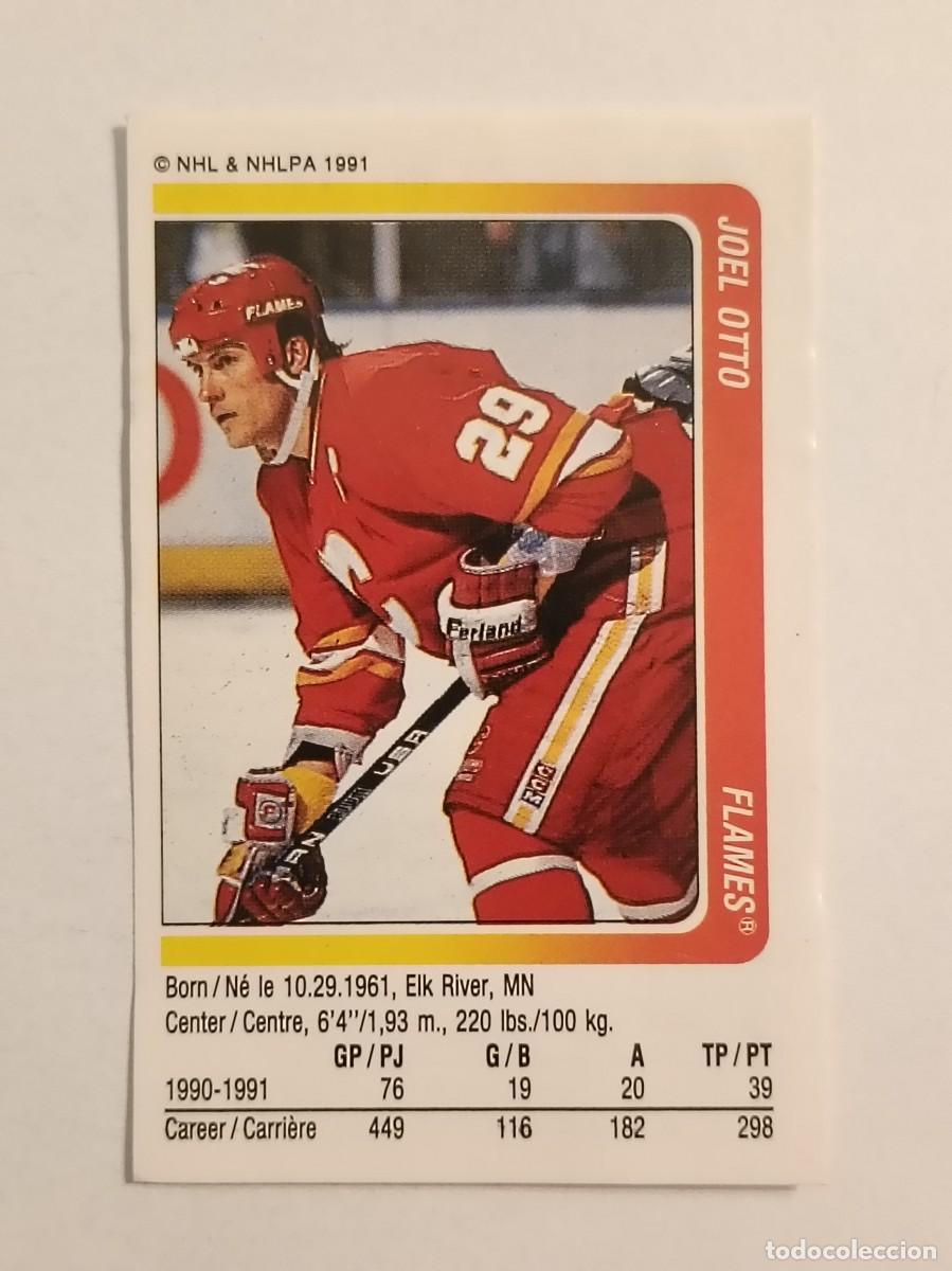Coleccionismo deportivo: #60 JOEL OTTO (CALGARY FLAMES) HOCKEY HIELO NHL 91/92 PANINI