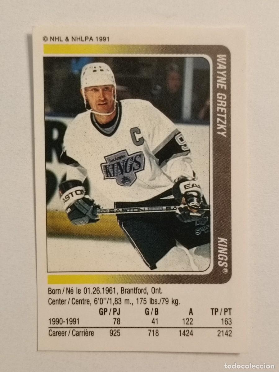 Coleccionismo deportivo: #78 WAYNE GRETZKY (LOS ANGELES KINGS) HOCKEY HIELO NHL 91/92 PANINI