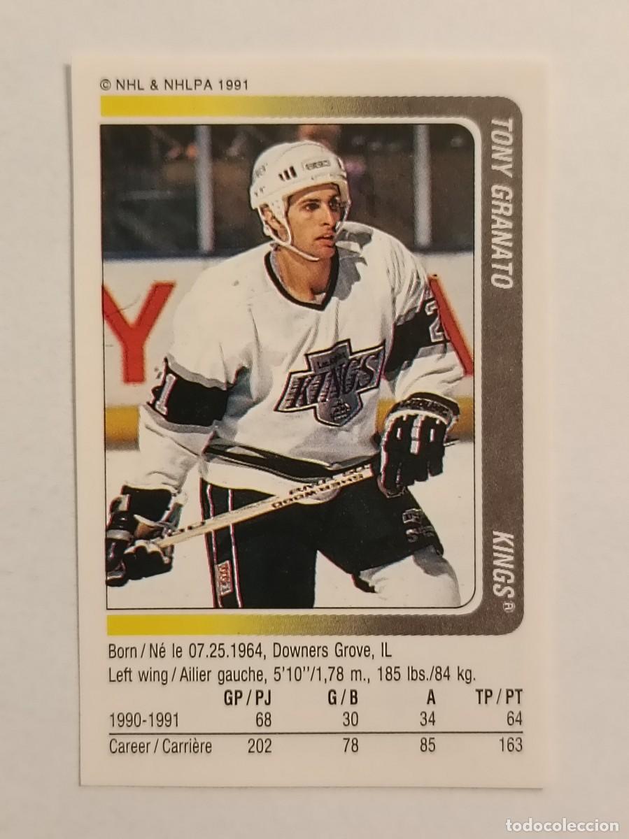 Coleccionismo deportivo: #83 TONY GRANATO (LOS ANGELES KINGS) HOCKEY HIELO NHL 91/92 PANINI