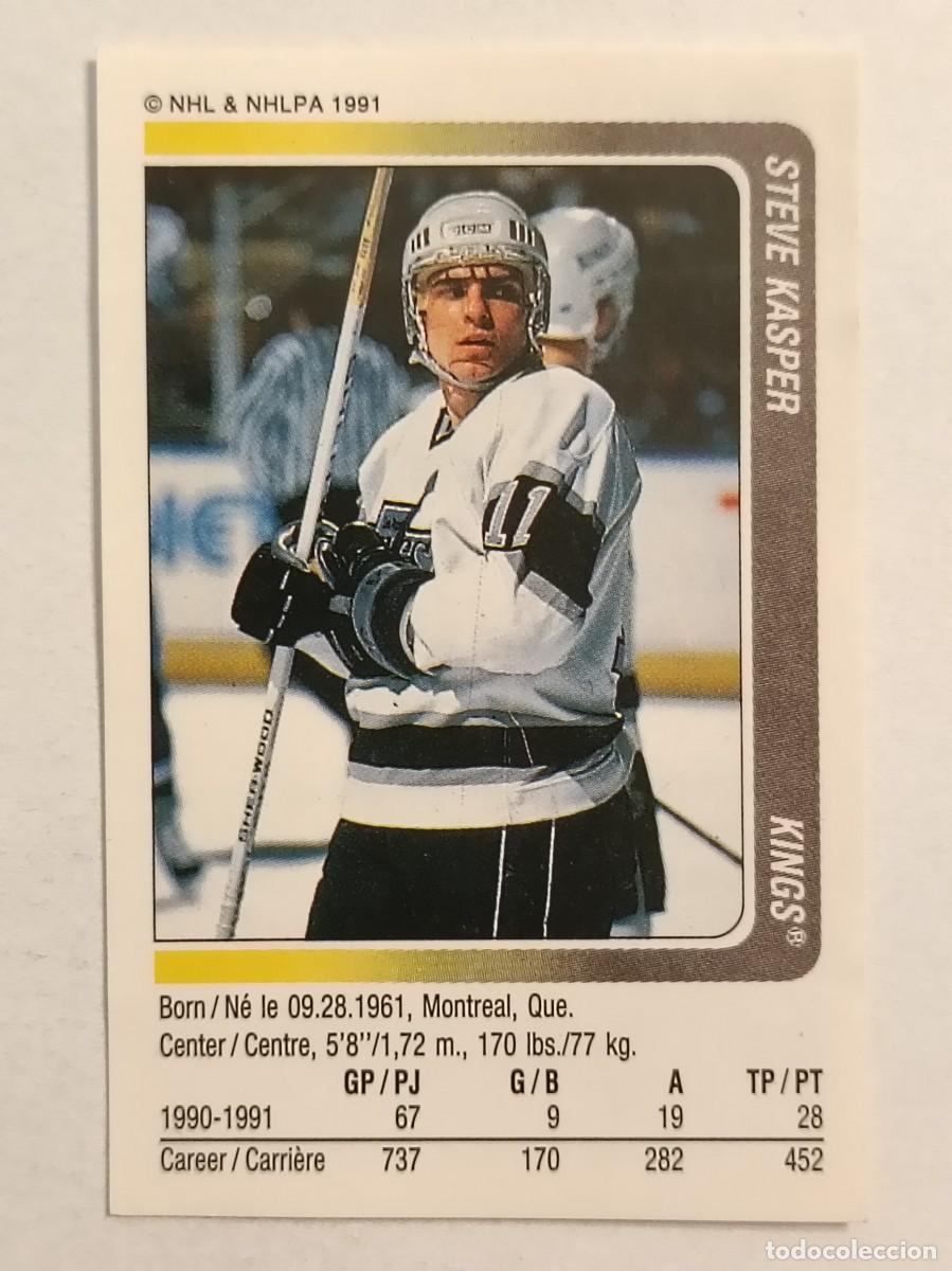 Coleccionismo deportivo: #88 STEVE KASPER (LOS ANGELES KINGS) HOCKEY HIELO NHL 91/92 PANINI