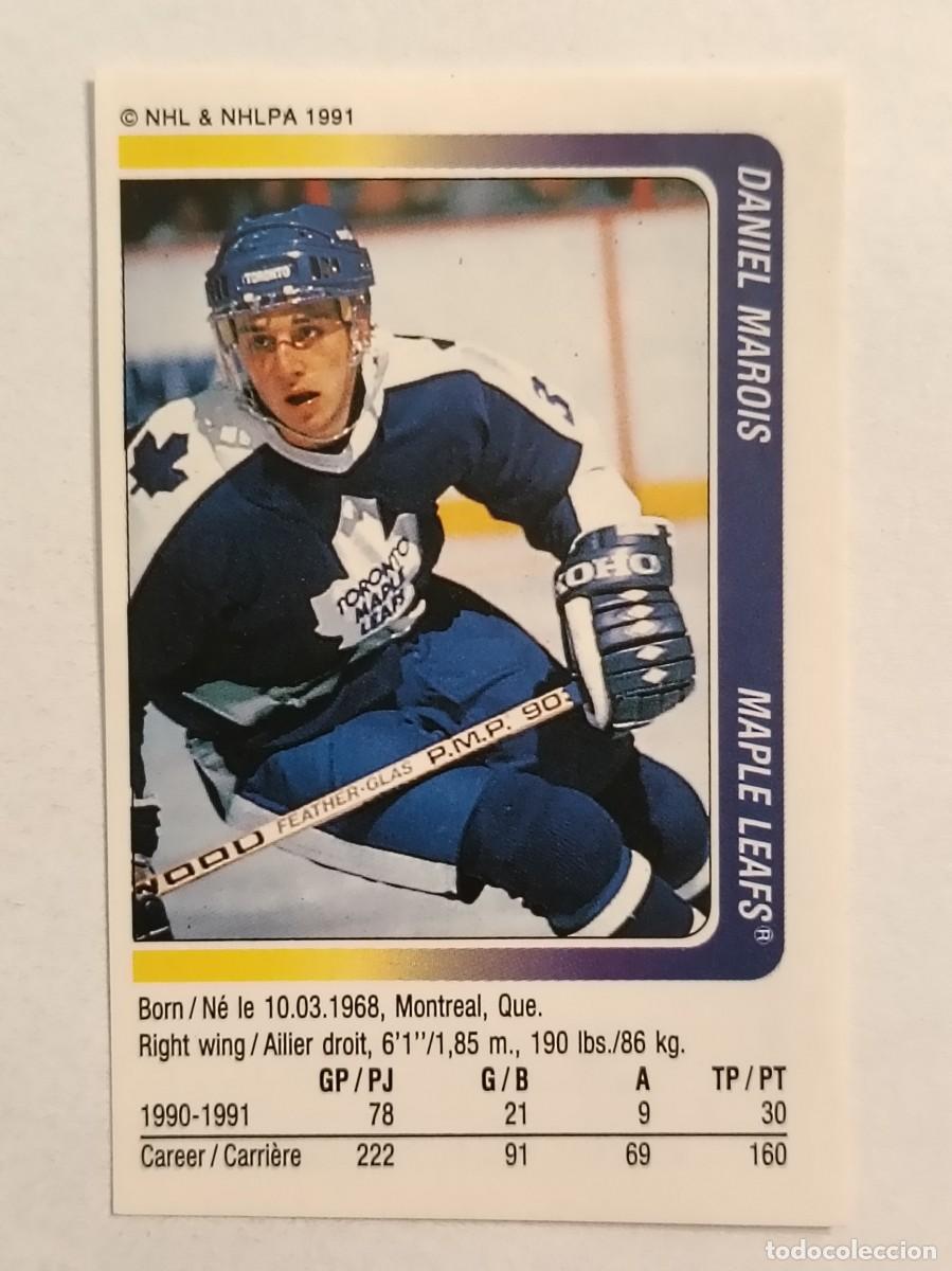 Coleccionismo deportivo: #95 DANIEL MAROIS (TORONTO MAPLE LEAFS) HOCKEY HIELO NHL 91/92 PANINI