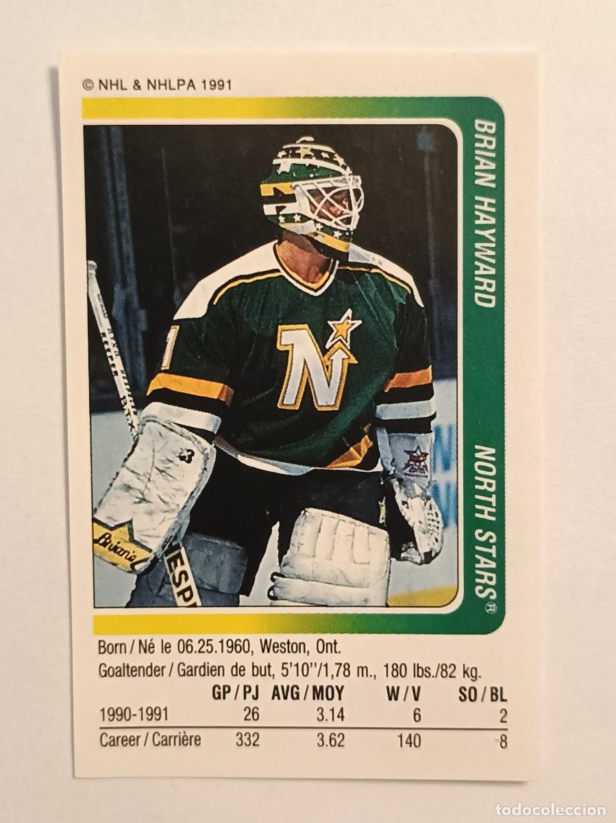 Coleccionismo deportivo: #106 BRIAN HAYWARD (MINNESOTA NORTH STARS) HOCKEY HIELO NHL 91/92 PANINI