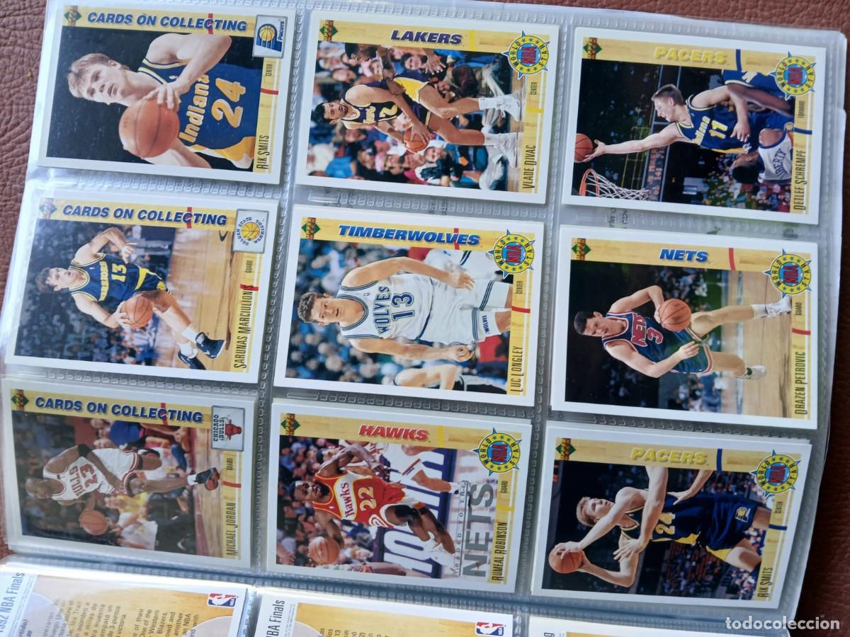 Coleccionismo deportivo: PREMIER NBA EURO EDITION BASKERBALL 1991 UPPER DECK