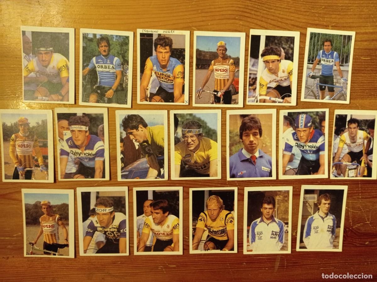 Coleccionismo deportivo: Lote 19 cromos Trideporte 84 FHER