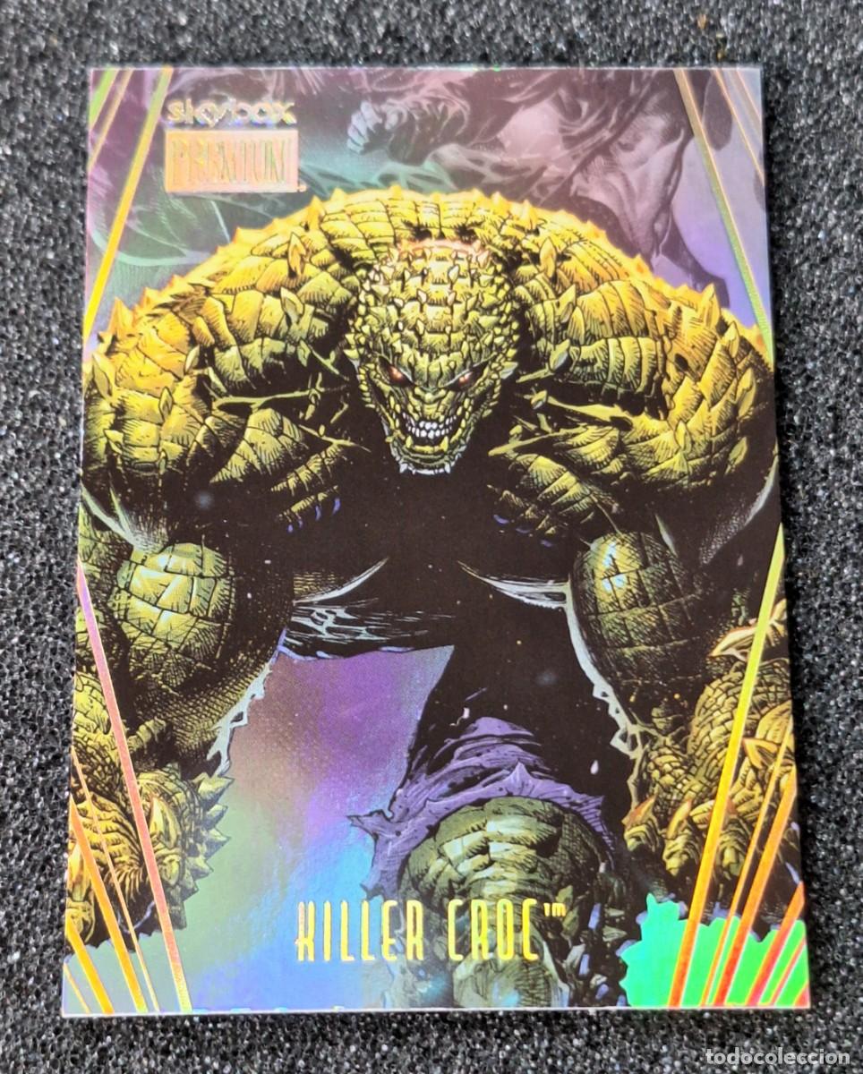 Coleccionismo deportivo: Killer Croc Skybox Metal Universe Batman Premium 2025 S-21