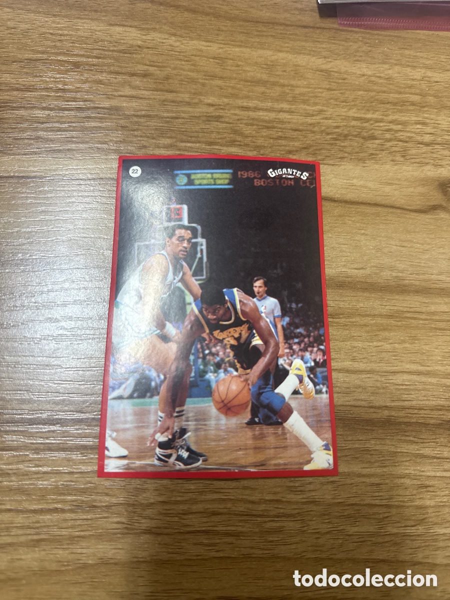 Coleccionismo deportivo: 1987 MAGIC JOHNSON N&ordm; 24 GIGANTES NBA SIN PEGAR