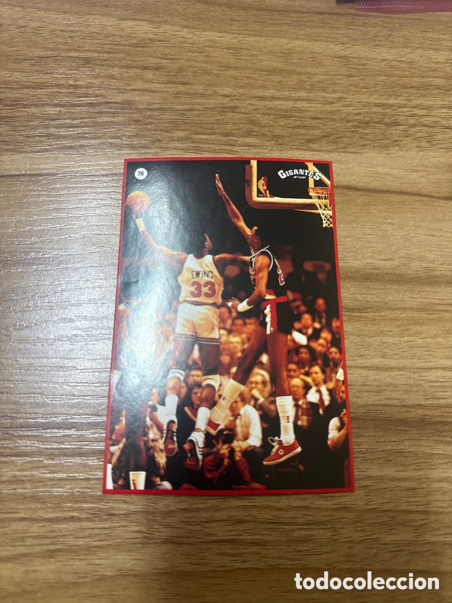 Coleccionismo deportivo: 1987 PATRICK EWING N&ordm; 76 GIGANTES NBA SIN PEGAR
