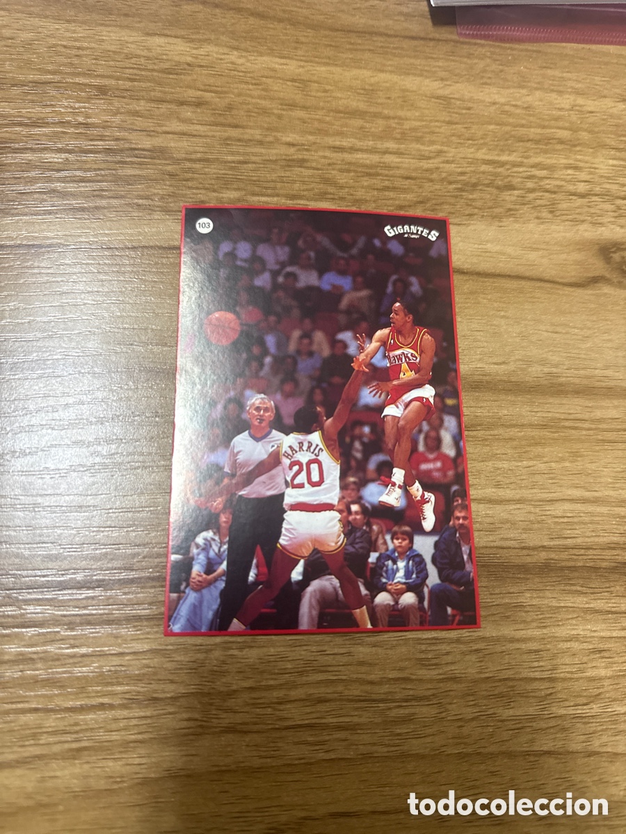 Coleccionismo deportivo: 1987 SPUDD WEB N&ordm; 103 GIGANTES NBA SIN PEGAR