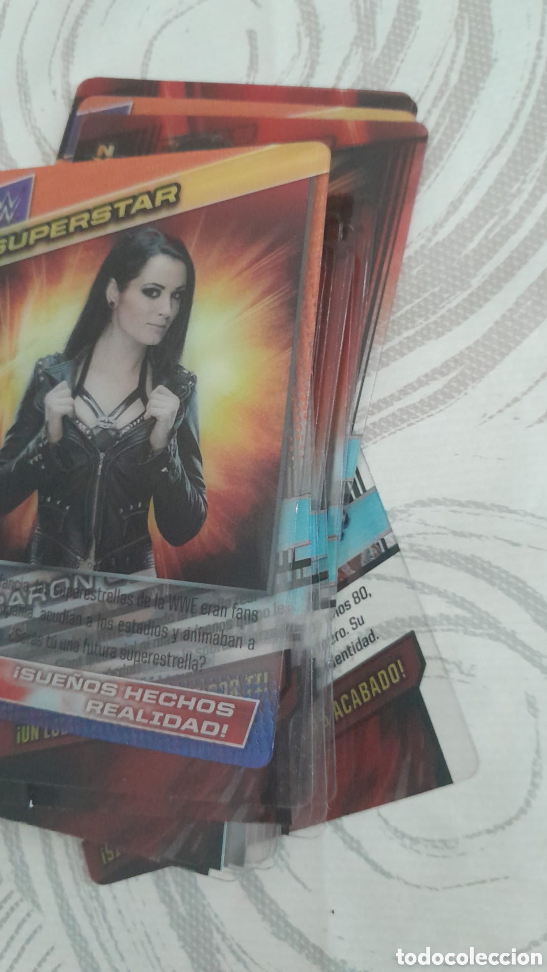 Collectionnisme sportif: Lote variado Cromos wwe