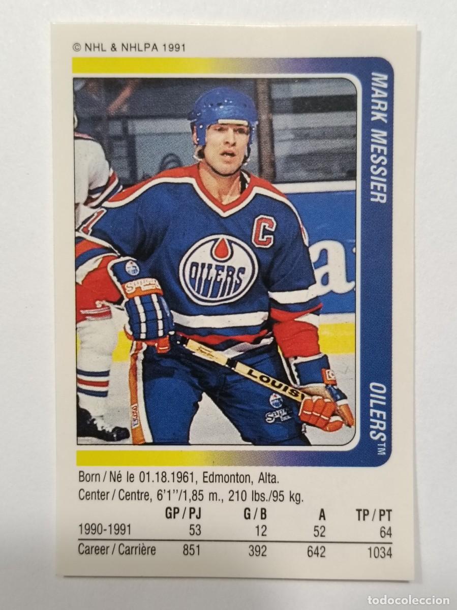 Coleccionismo deportivo: #124 MARK MESSIER (EDMONTON OILERS) HOCKEY HIELO NHL 91/92 PANINI
