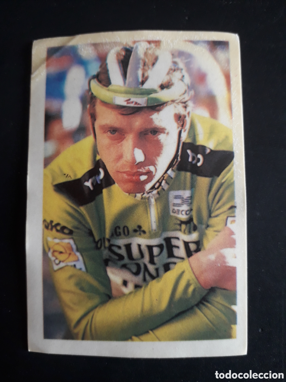 Coleccionismo deportivo: VAN POPPEL, SUPERCONFEX, ASES DEL CICLISMO, FHER 1988 N&deg; 4 SIN PEGAR, DOBLEZ PEDIDO M&Iacute;NIMO 3&euro;