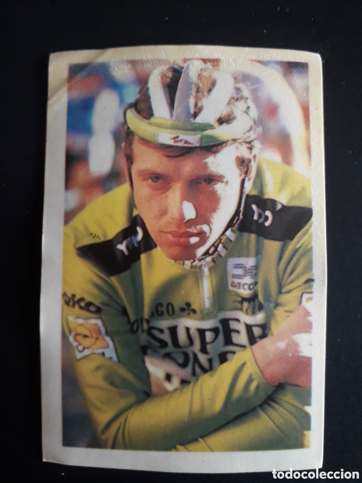 Coleccionismo deportivo: VAN POPPEL, SUPERCONFEX, ASES DEL CICLISMO, FHER 1988 N&deg; 4 SIN PEGAR, DOBLEZ PEDIDO M&Iacute;NIMO 3&euro;