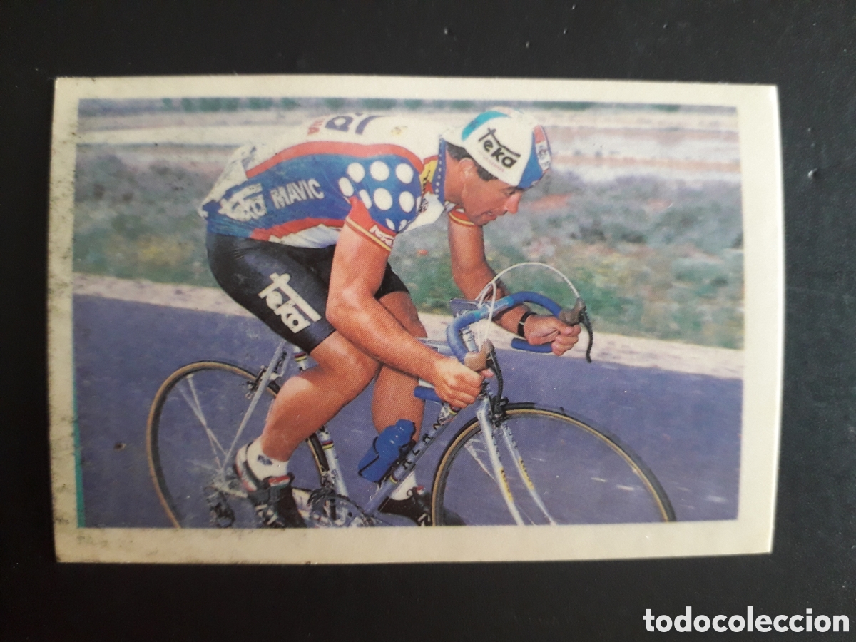 Coleccionismo deportivo: &Aacute;NGEL JOS&Eacute; SERRAPIO, TEKA, ASES DEL CICLISMO, FHER 1988 N&deg; 53 SIN PEGAR, PEDIDO M&Iacute;NIMO 3&euro;