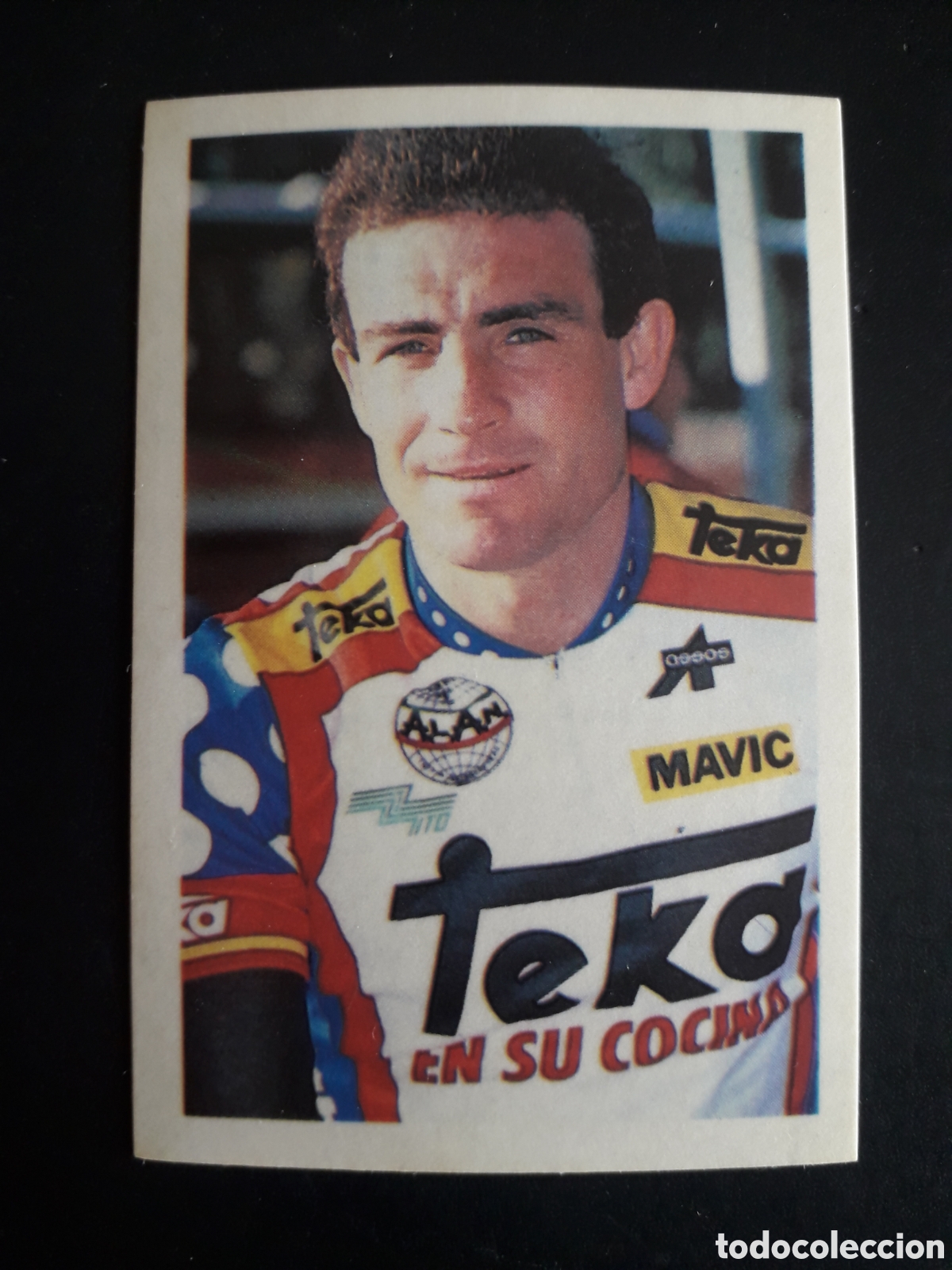Coleccionismo deportivo: JOS&Eacute; LUIS NAVARRO, TEKA, ASES DEL CICLISMO, FHER 1988 N&deg; 27 SIN PEGAR, PEDIDO M&Iacute;NIMO 3&euro;