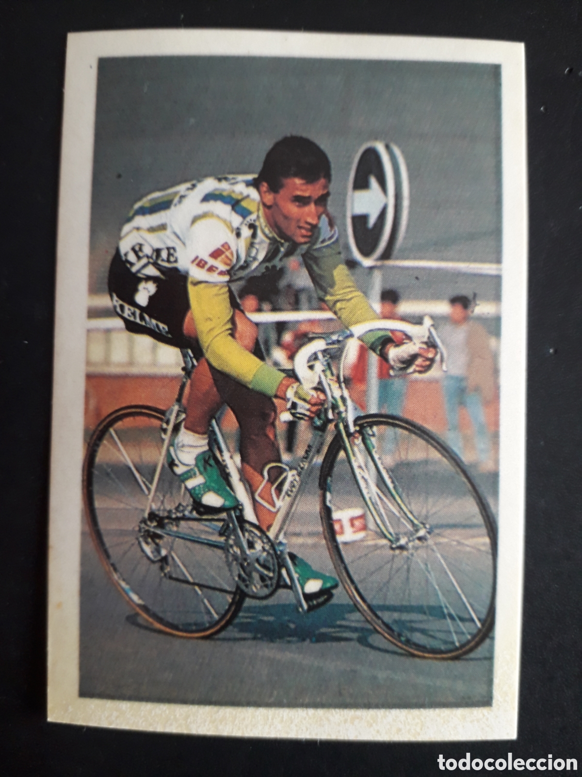 Coleccionismo deportivo: JUAN MART&Iacute;NEZ OLIVER, KELME, ASES DEL CICLISMO, FHER 1988 N&deg; 127 SIN PEGAR, PEDIDO M&Iacute;NIMO 3&euro;