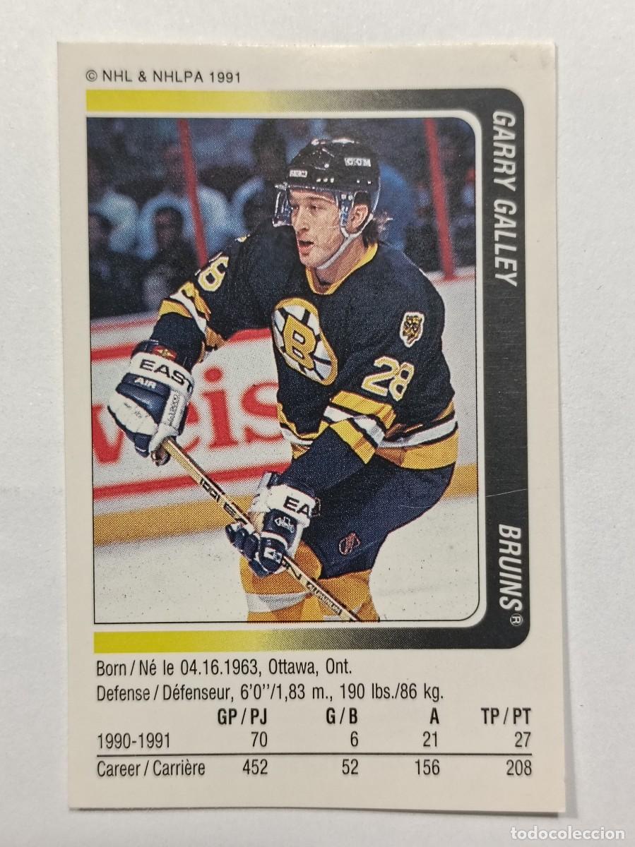 Coleccionismo deportivo: #175 GARRY GALLEY (BOSTON BRUINS) HOCKEY HIELO NHL 91/92 PANINI