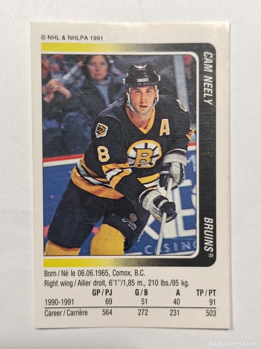 Coleccionismo deportivo: #176 CAM NEELY (BOSTON BRUINS) HOCKEY HIELO NHL 91/92 PANINI