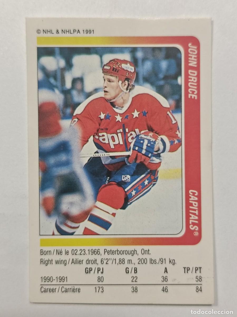 Coleccionismo deportivo: #200 JOHN DRUCE (WASHINGTON CAPITALS) HOCKEY HIELO NHL 91/92 PANINI