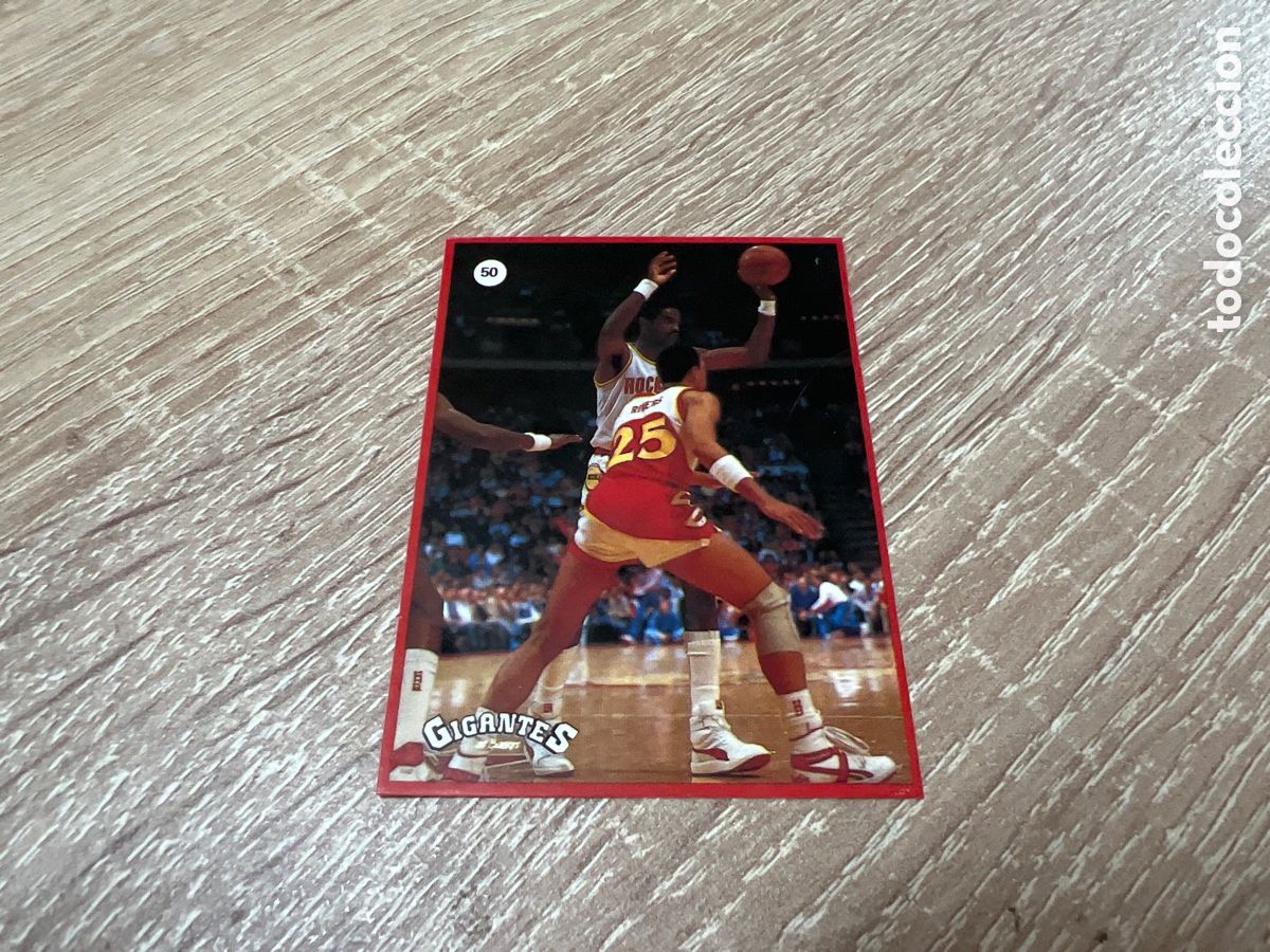 Sports collectibles: 1987 RALPH SAMPSON N&ordm; 50 GIGANTES NBA SIN PEGAR