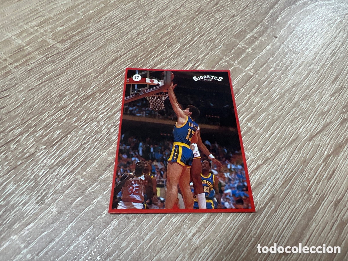 Sports collectibles: 1987 MULLIN N&ordm; 87 GIGANTES NBA SIN PEGAR