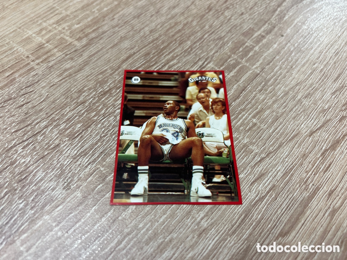 Sports collectibles: 1987 MARK AGUIRRE N&ordm; 89 GIGANTES NBA SIN PEGAR