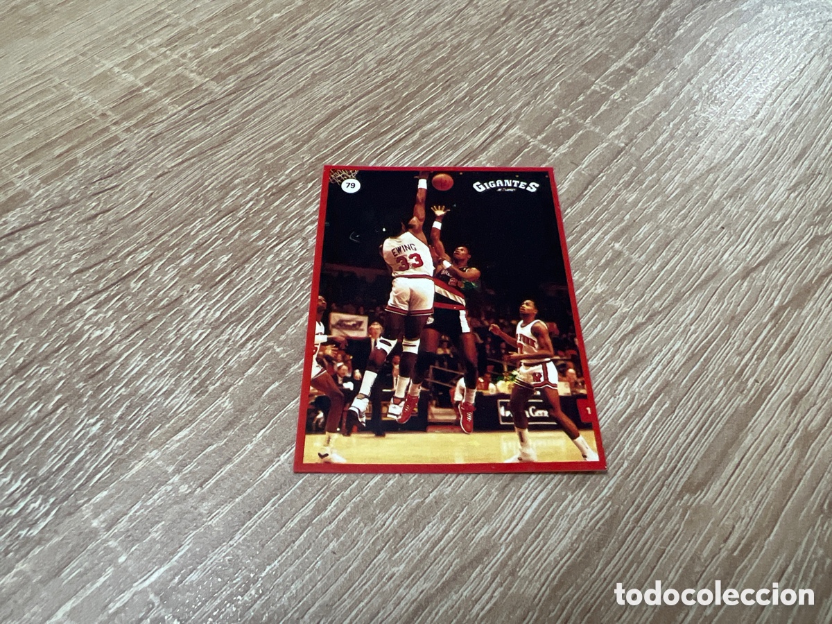 Sammelleidenschaft Sport: 1987 PATRICK EWING N&ordm; 79 GIGANTES NBA SIN PEGAR