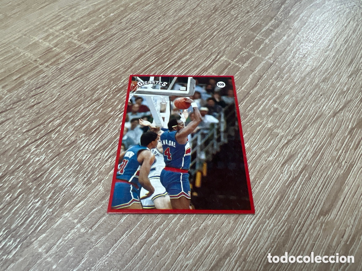 Sammelleidenschaft Sport: 1987 MOSES MALONE N&ordm; 109 GIGANTES NBA SIN PEGAR