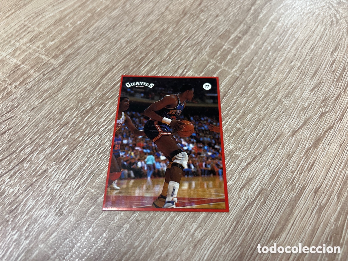 Sammelleidenschaft Sport: 1987 PATRICK EWING N&ordm; 77 GIGANTES NBA SIN PEGAR