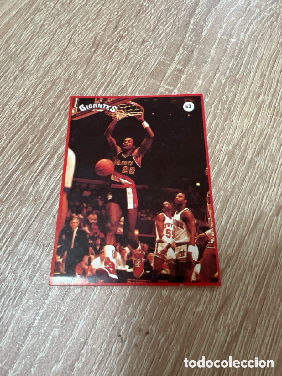 Sammelleidenschaft Sport: 1987 CLYDE DREXLER N&ordm; 53 GIGANTES NBA SIN PEGAR