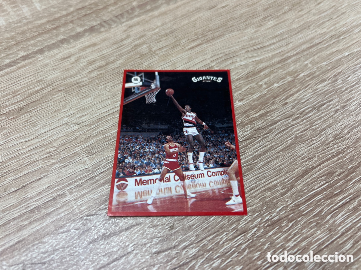 Colecionismo desportivo: 1987 CLYDE DREXLER N&ordm; 55 GIGANTES NBA SIN PEGAR