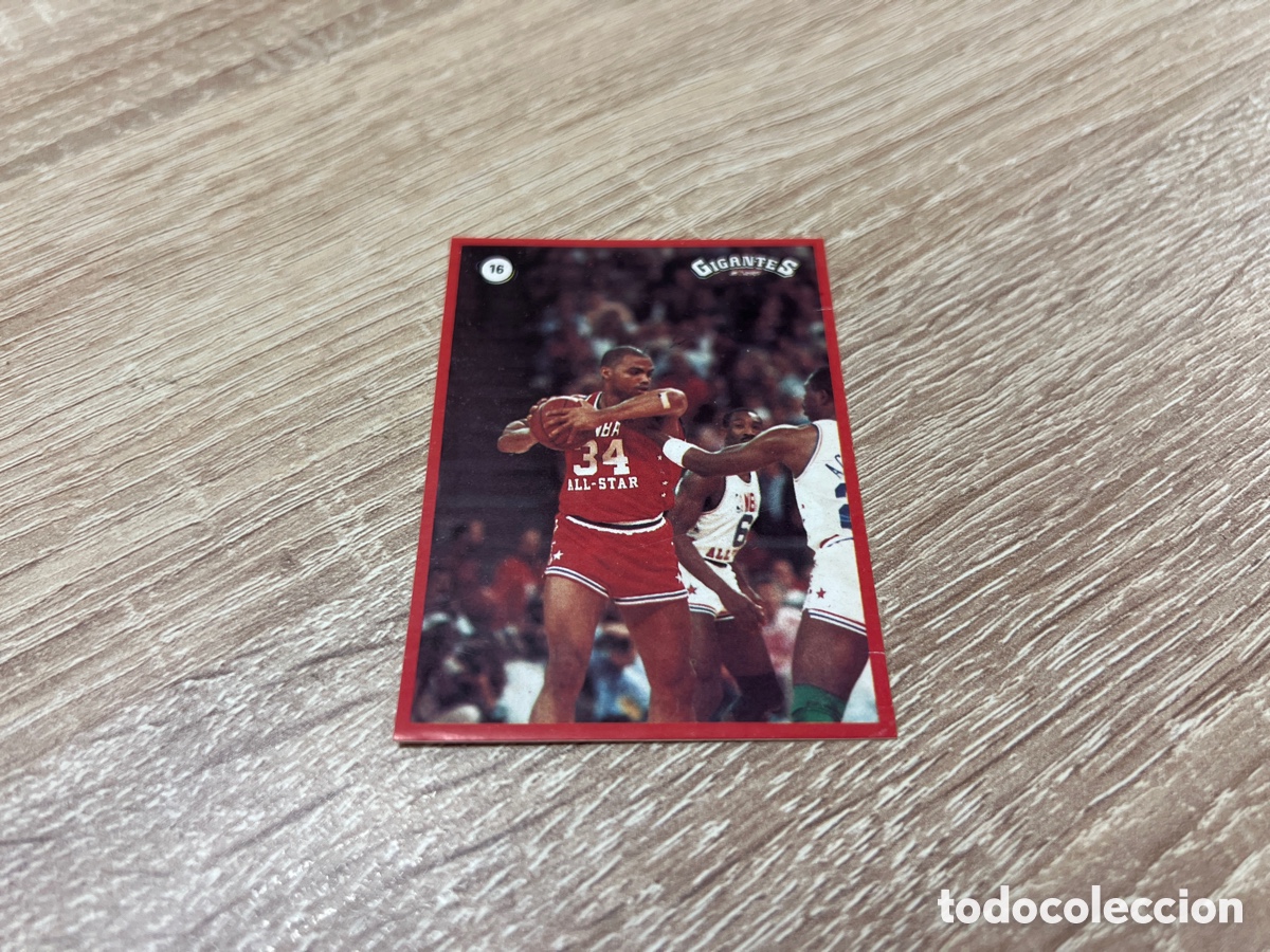 Coleccionismo deportivo: 1987 CHARLES BARKLEY N&ordm; 16 GIGANTES NBA SIN PEGAR