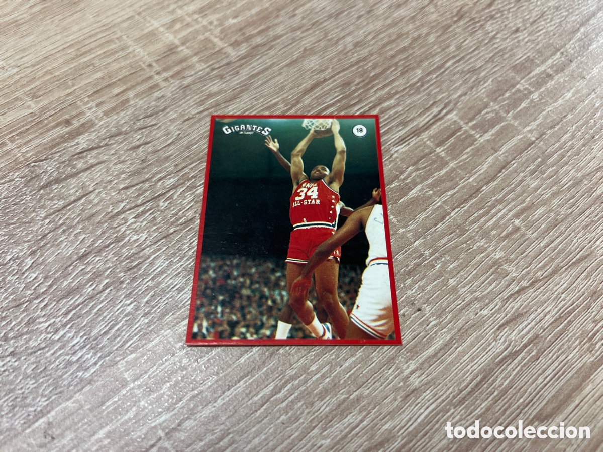 Coleccionismo deportivo: 1987 CHARLES BARKLEY N&ordm; 18 GIGANTES NBA SIN PEGAR