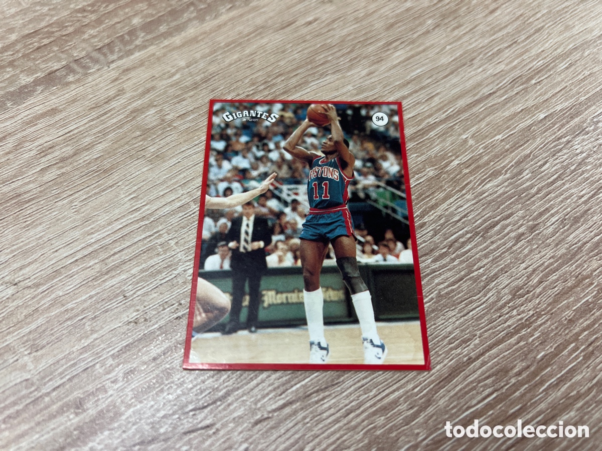Coleccionismo deportivo: 1987 I. THOMAS N&ordm; 94 GIGANTES NBA SIN PEGAR