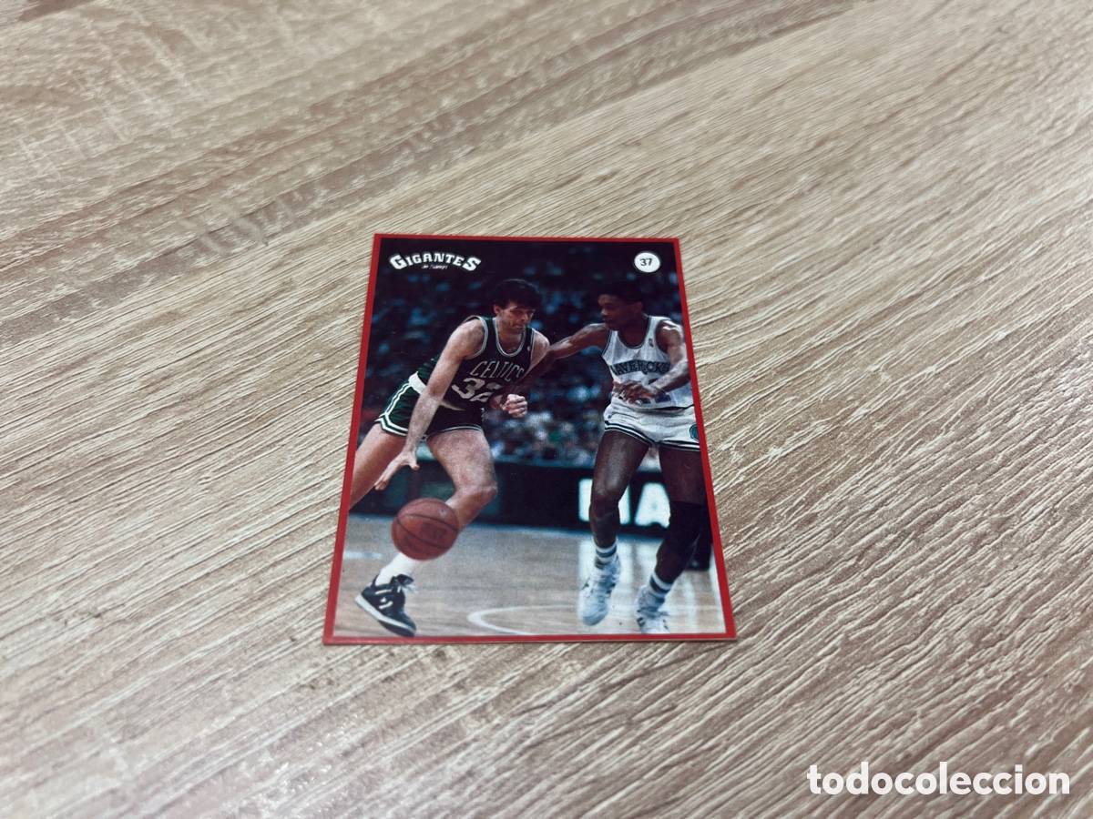 Coleccionismo deportivo: 1987 KEVIN McHALL N&ordm; 37 GIGANTES NBA SIN PEGAR