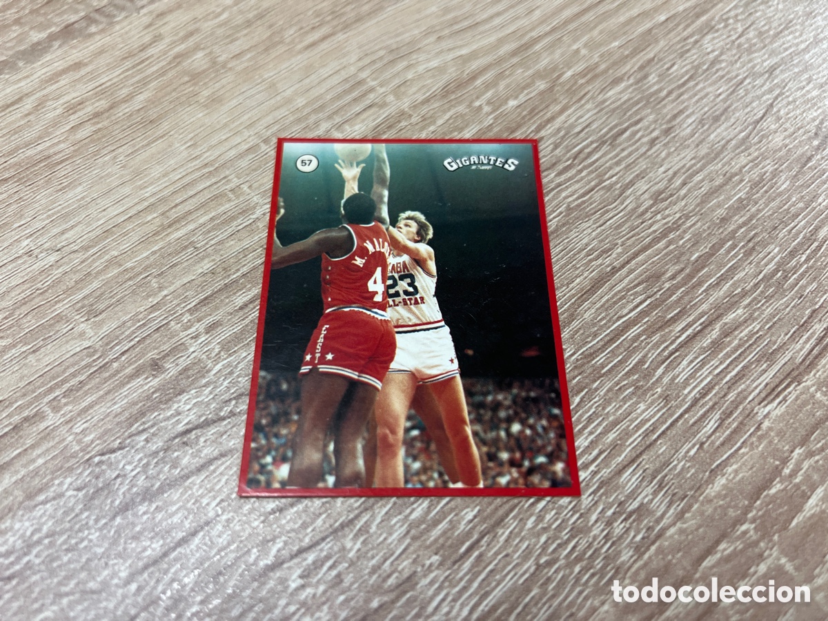 Coleccionismo deportivo: 1987 DOMINIQUE WILKINS N&ordm; 57 GIGANTES NBA SIN PEGAR
