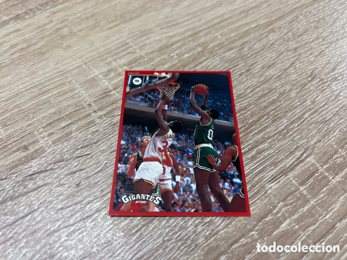 Coleccionismo deportivo: 1987 OLAJUWON N&ordm; 98 GIGANTES NBA SIN PEGAR