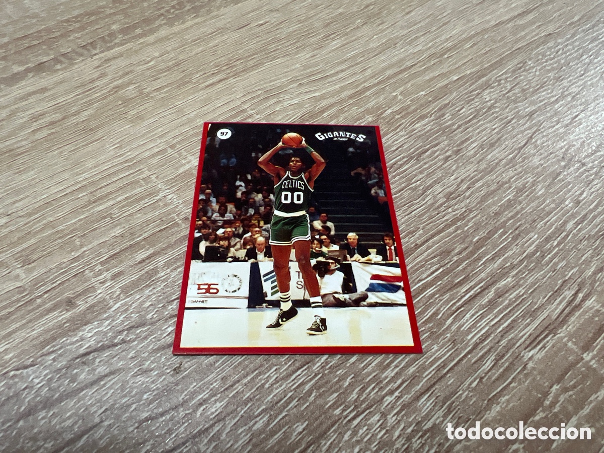 Coleccionismo deportivo: 1987 ROBERT PARISH N&ordm; 97 GIGANTES NBA SIN PEGAR