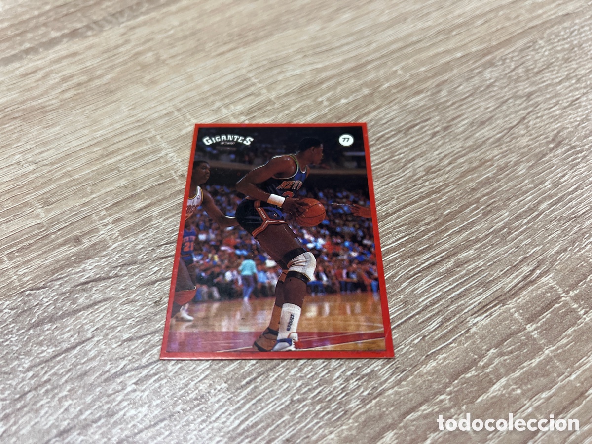 Coleccionismo deportivo: 1987 PATRICK EWING N&ordm; 77 GIGANTES NBA SIN PEGAR