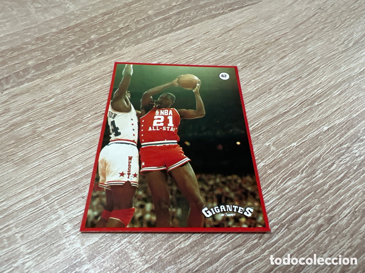 Coleccionismo deportivo: 1987 DOMINIQUE WILKINS N&ordm; 62 GIGANTES NBA SIN PEGAR