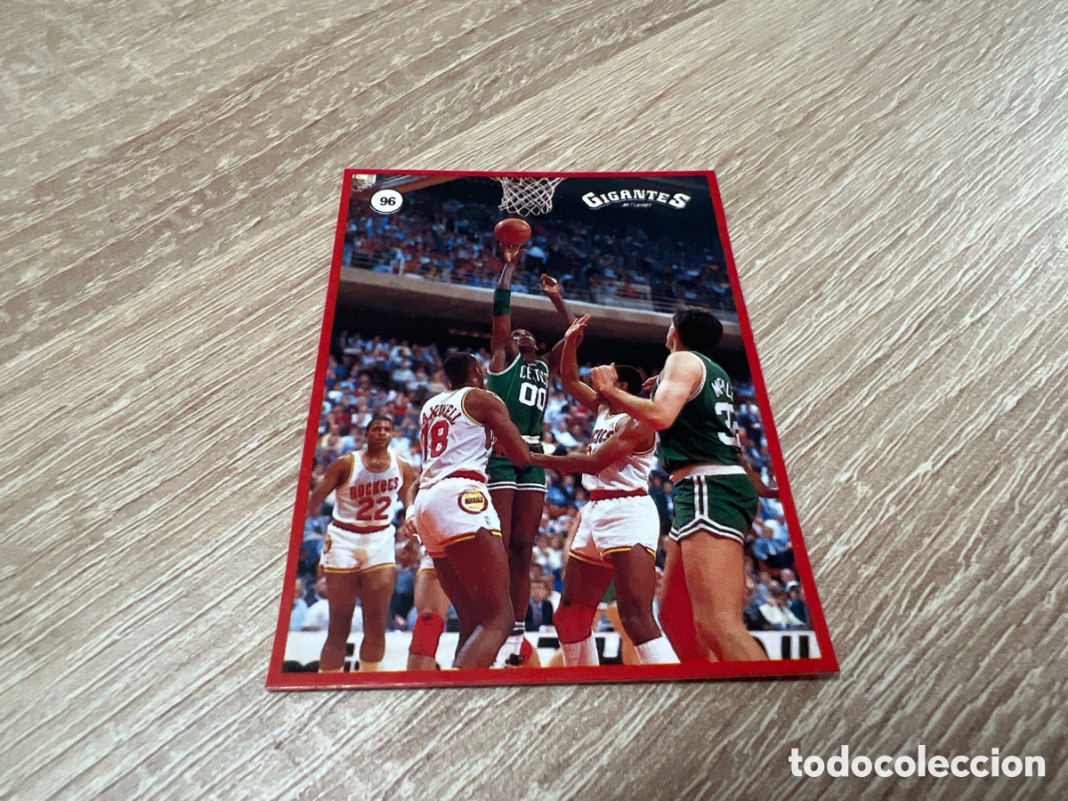 Coleccionismo deportivo: 1987 ROBERT PARISH N&ordm; 96 GIGANTES NBA SIN PEGAR