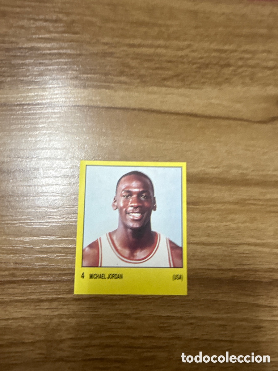 Coleccionismo deportivo: 1987 MICHAEL JORDAN N&ordm; 4 PANINI SUPERSPORT SIN TRASERA